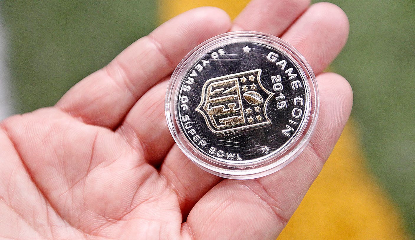 Who won the coin toss at Super Bowl LI FOX Sports