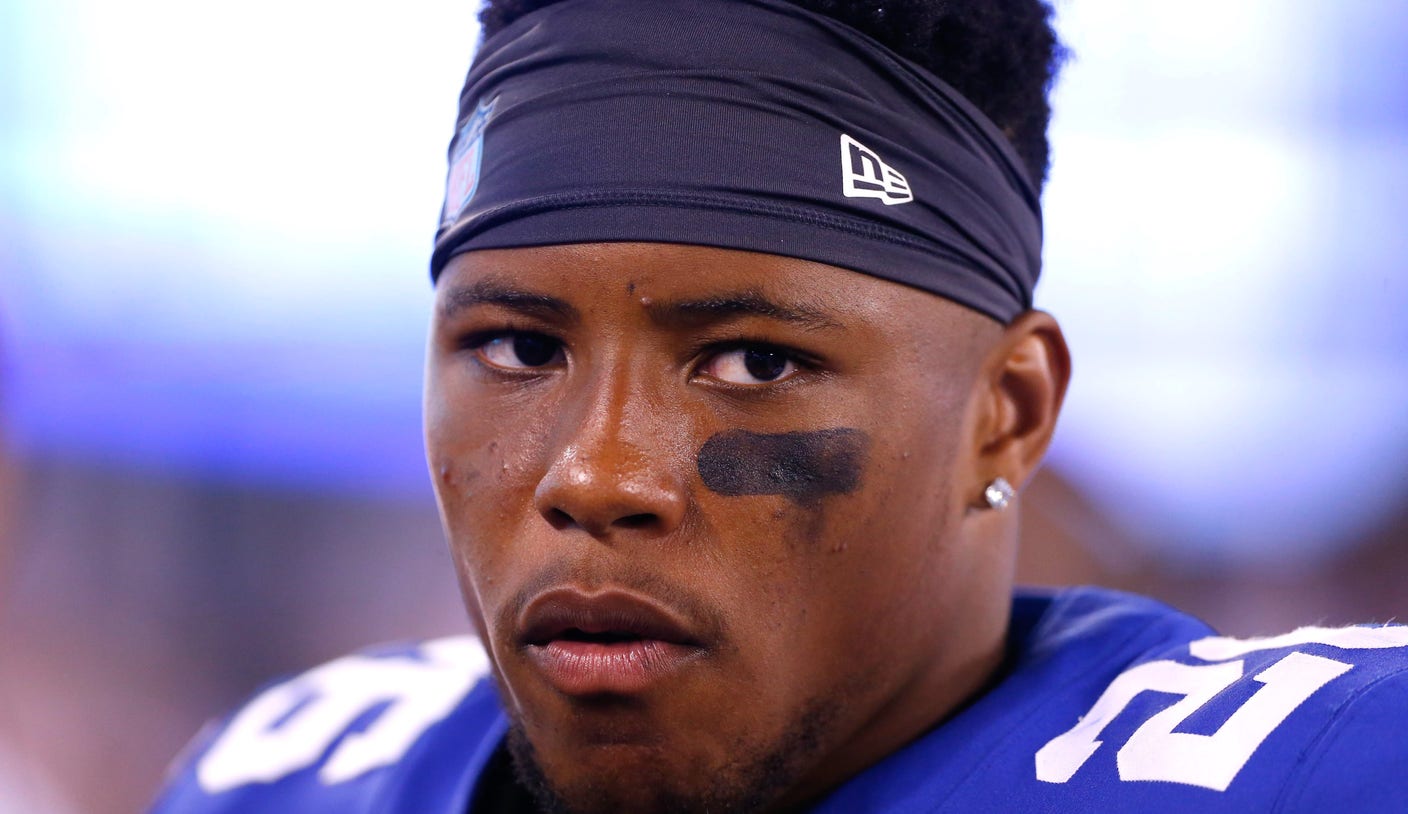 NFL Odds: Lines On Saquon Barkley's Next Team Including Giants, Bills ...