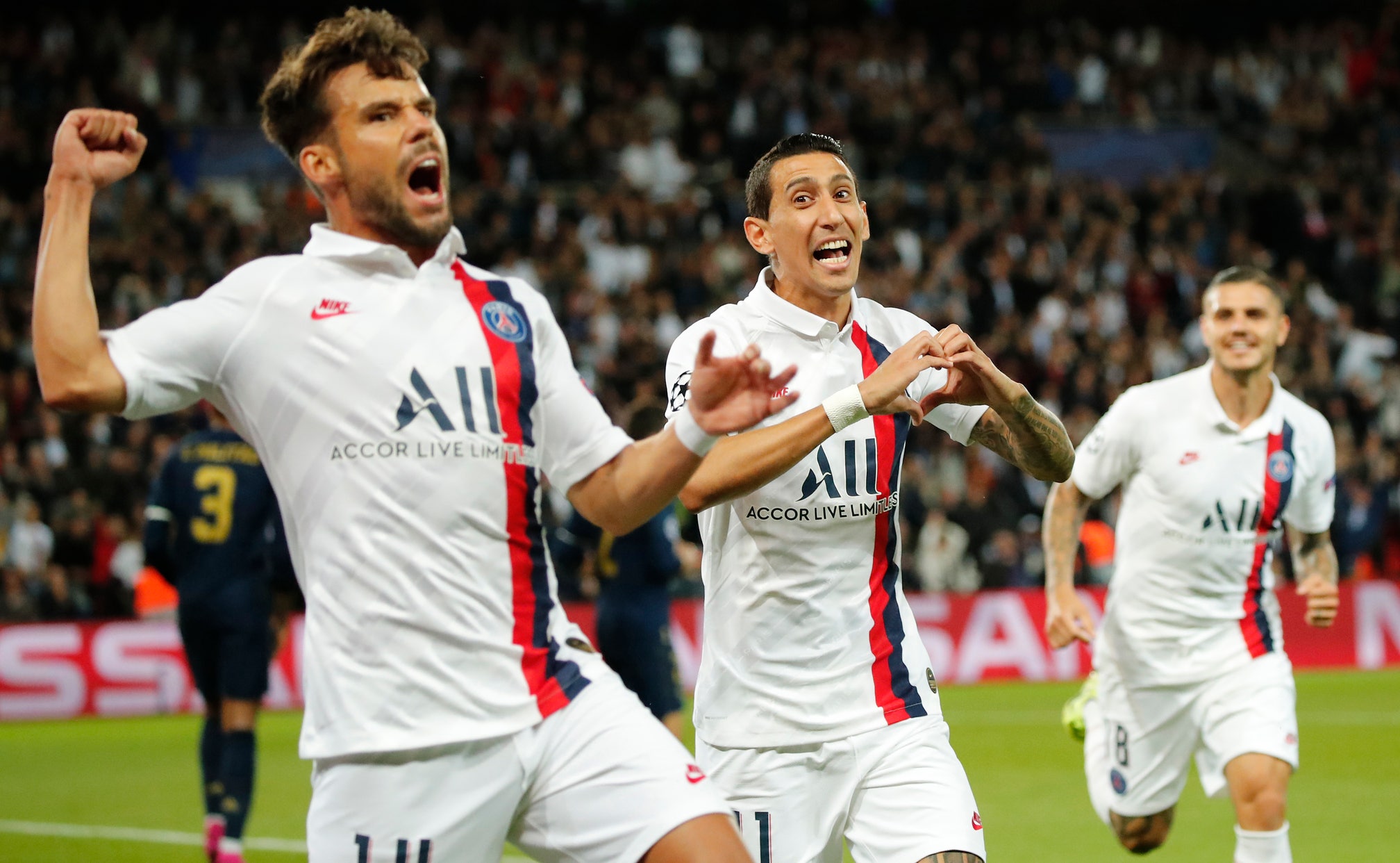 Psg Man City Shine In Champions League Big Names Struggle Fox Sports