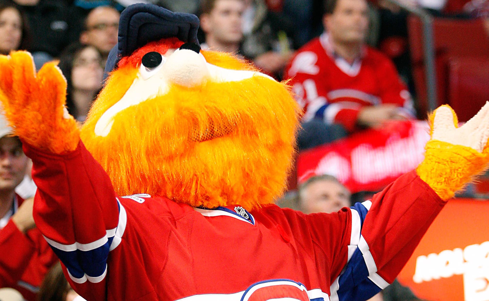 Poor Youppi Habs Mascot Follows Through On Bet With Jimmy Fallon Fox Sports