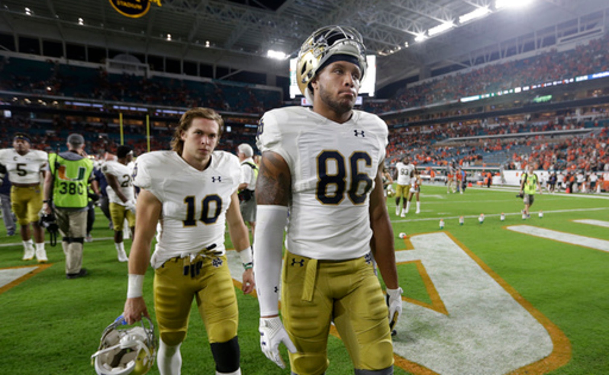 Third Notre Dame player suspended for bowl game vs LSU FOX Sports