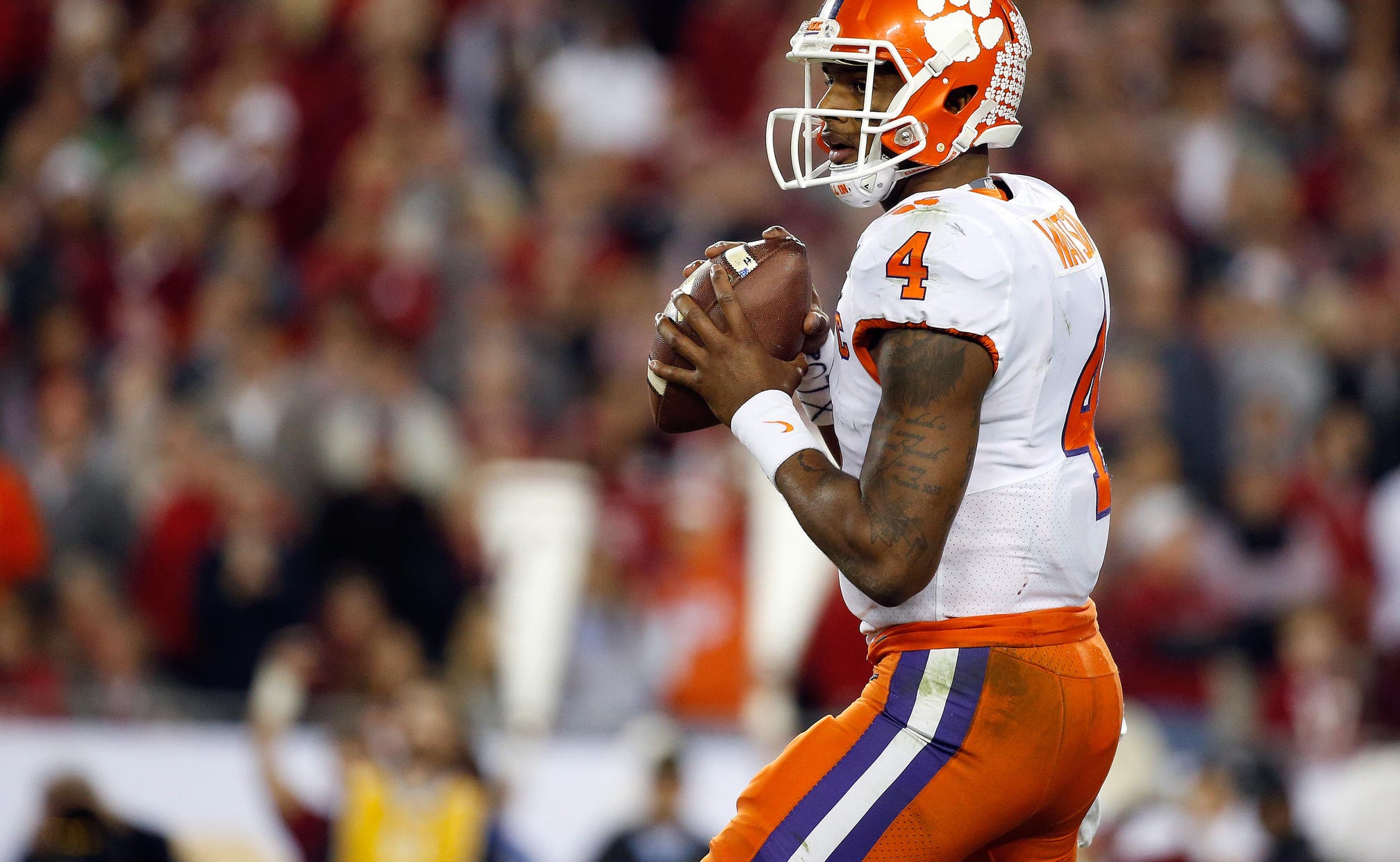 DeShaun Watson Turns Down Cleveland Browns For Senior Bowl | FOX Sports