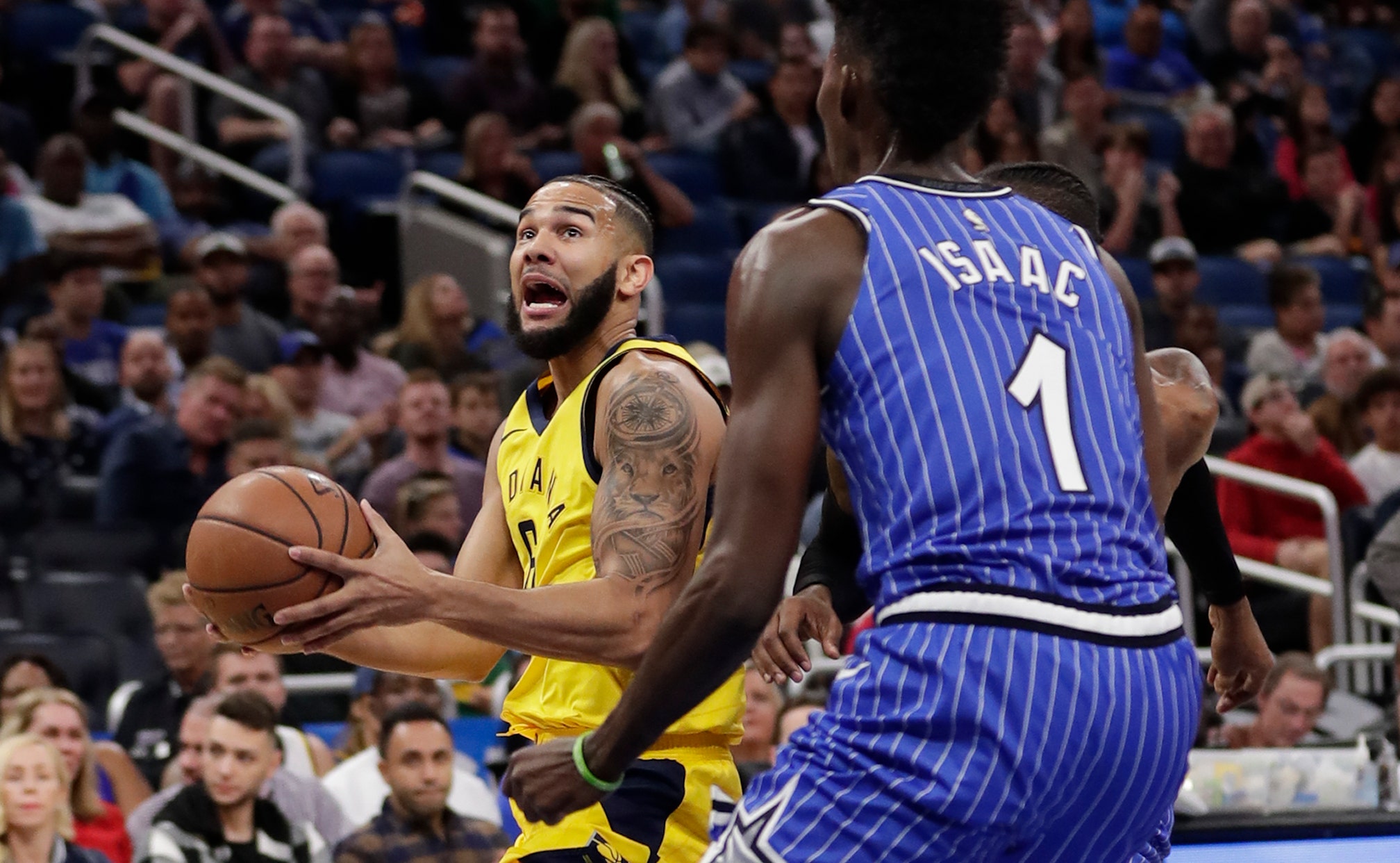 Bojan Bogdanovic Scores 26 Points Pacers Beat Magic 112 90 Fox Sports
