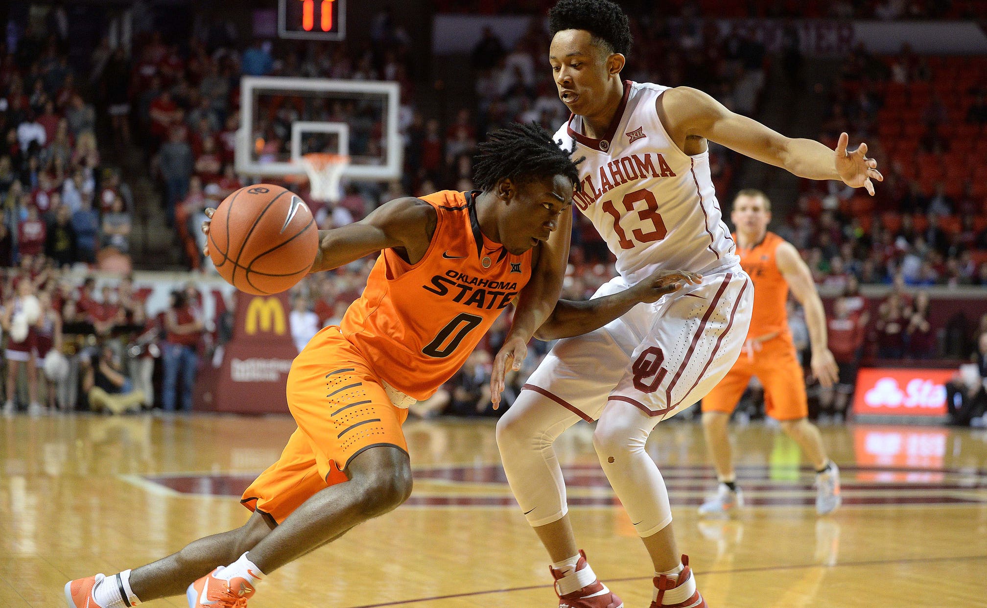 Oklahoma State Basketball: Initial reactions at halftime in Bedlam
