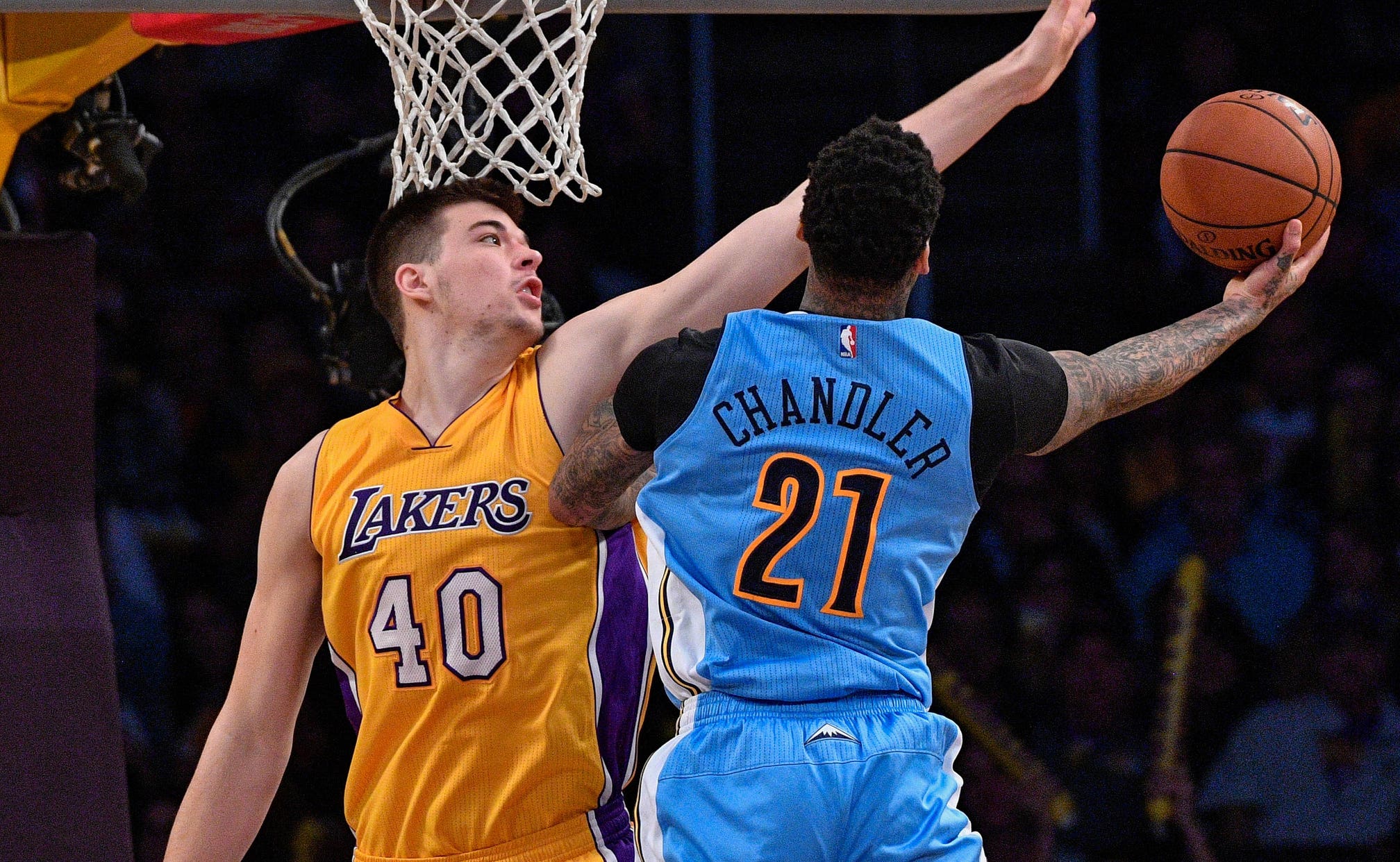 Los Angeles Lakers Ivica Zubac Has A Fan In Nikola Jokic Fox Sports