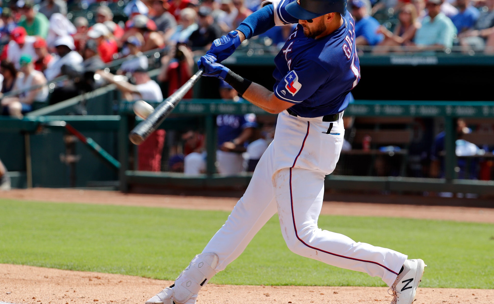 Rangers Slugger Joey Gallo Leaves Game With Oblique Injury Fox Sports