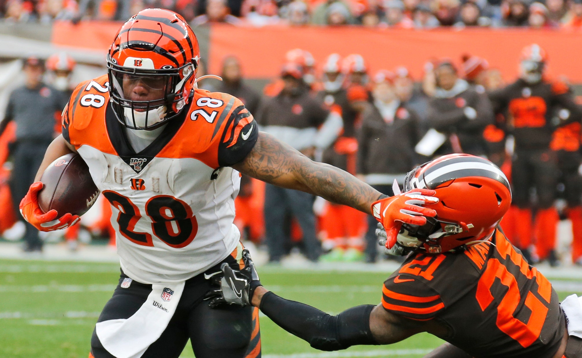 Bengals' Mixon enjoying resurgence as Patriots await FOX