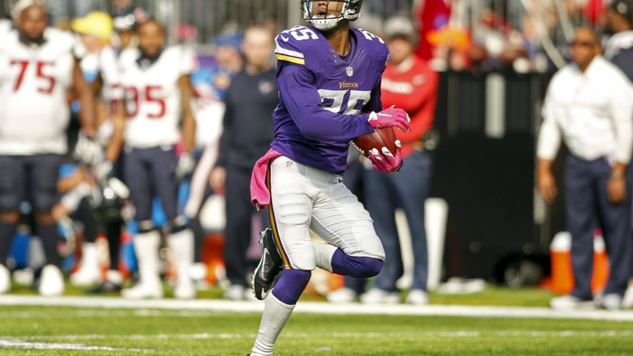 Nike Marcus Sherels Minnesota Vikings Legend Purple Color Rush