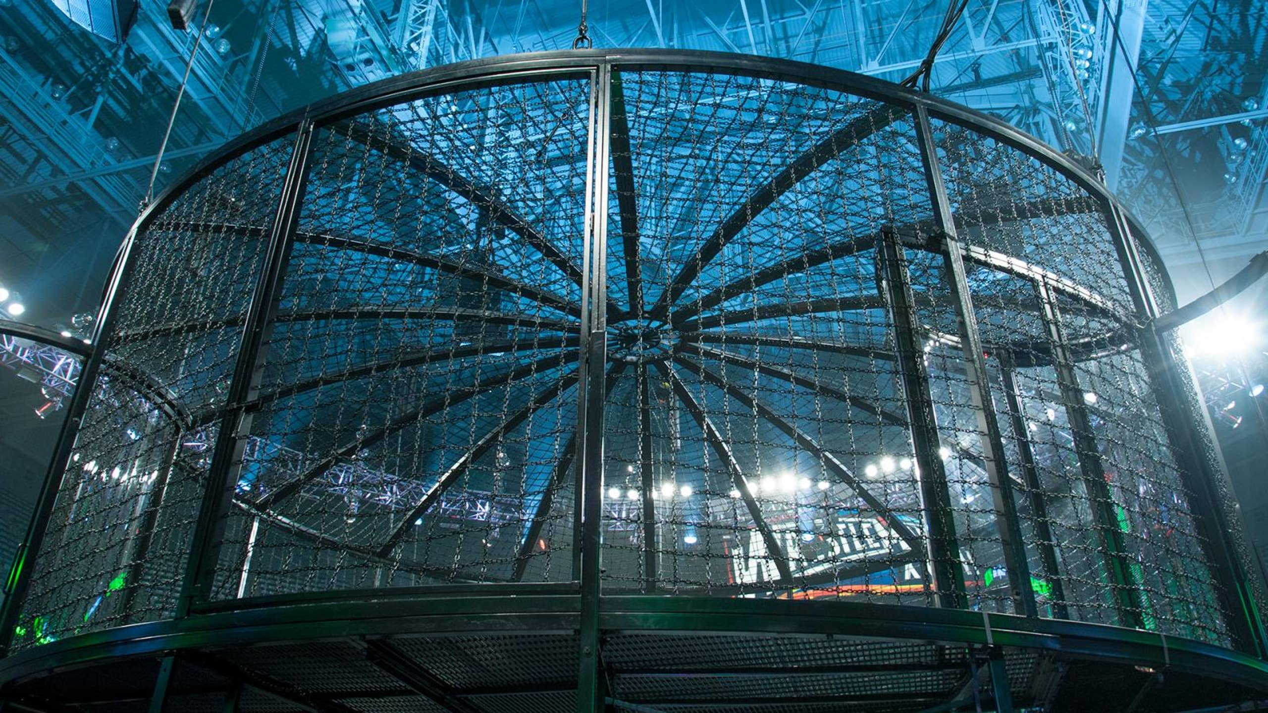 New WWE Elimination Chamber Structure Revealed (Photo) | FOX Sports