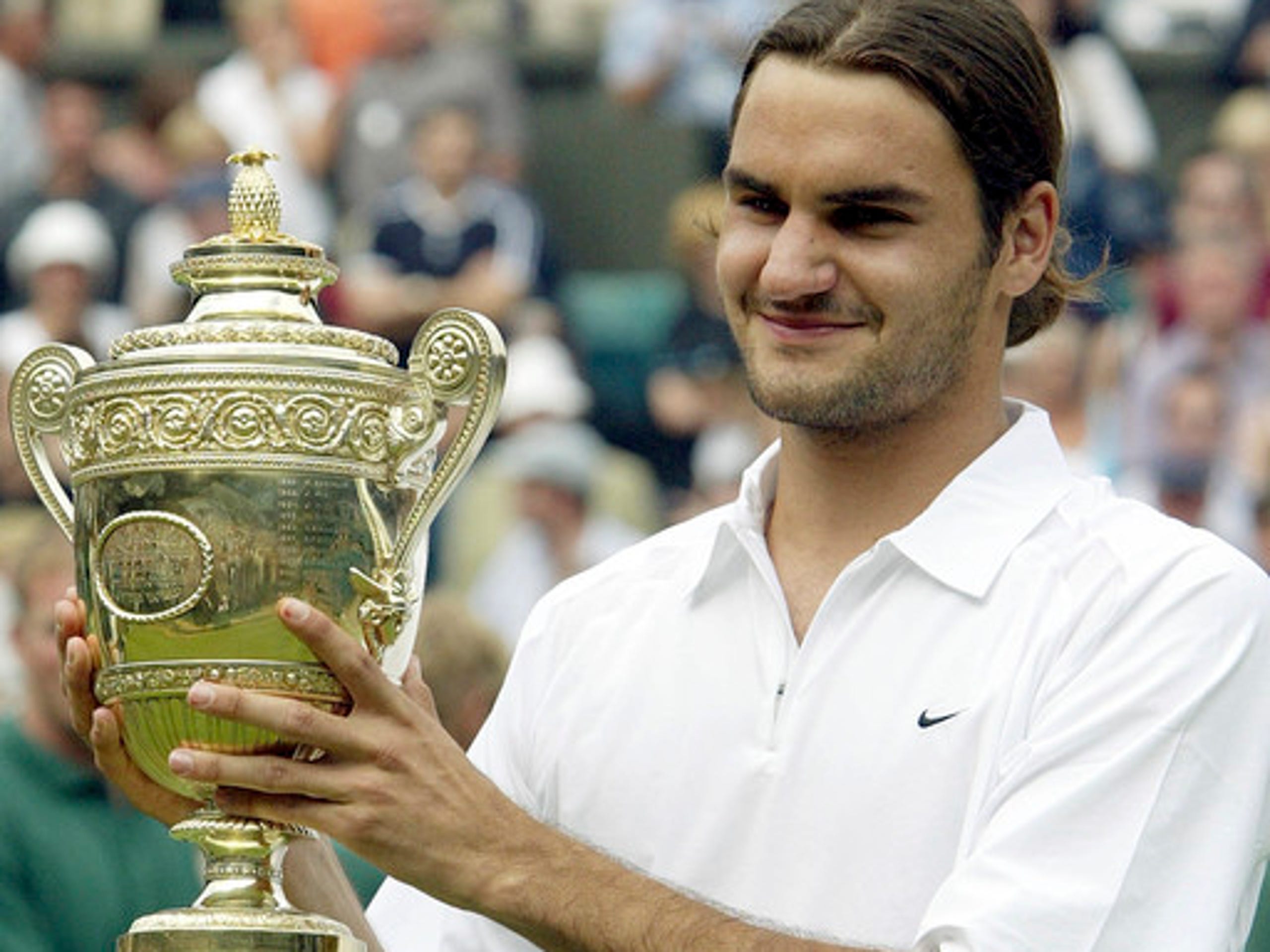 A Look Back At Roger Federer S Record 8 Wimbledon Titles Fox Sports