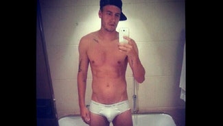Next Story Image: Under control? Bendtner allegedly has another drunken run-in