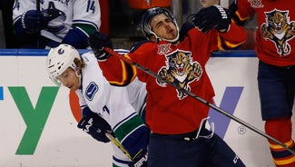 Next Story Image: Jimmy Hayes scores twice, but Panthers fall to Canucks in shootout