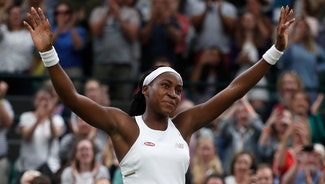 Next Story Image: Gauff, 15, follows Venus win by reaching Wimbledon's 3rd Rd