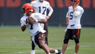 Next Story Image: Passing grade: Browns rookie QB Kizer making progress