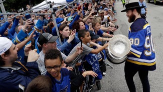 Next Story Image: The Latest: Blues hoist Stanley Cup as St. Louis celebrates
