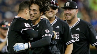 Next Story Image: Gilbert gets bases-loaded hit, Bulldogs beat Auburn 5-4