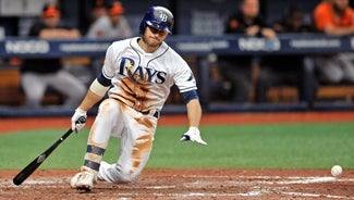 Next Story Image: New AL All-Star Brandon Lowe's playing status in doubt