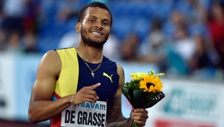 Next Story Image: Golden Spike: De Grasse wins 200, Miller-Uibo fastest 300