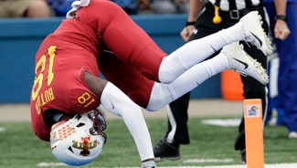 Next Story Image: Butler on pace to be one of best WRs in Iowa State history