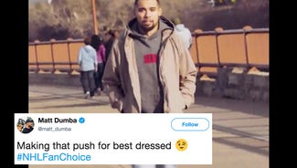 Next Story Image: Top Tweets: Wild's Dumba pushes for 'Best Dressed' in NHL Fan Choice Awards