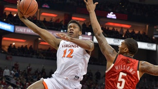 Next Story Image: Hunter rallies No. 3 Virginia past No. 18 Louisville 64-52