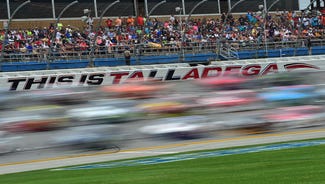 Next Story Image: Talladega uses this robot-looking thing to cut the grass