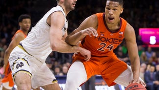 Next Story Image: Blackshear powers No. 20 Virginia Tech past Notre Dame 67-59