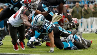 Next Story Image: Newton, McCaffrey lead Panthers past Bucs 42-28