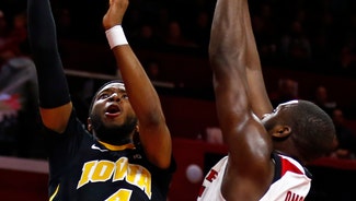Next Story Image: Wieskamp hits last-second 3-pointer, helps No. 21 Iowa win