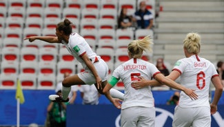 Next Story Image: Parris overcomes nerves to lead England to win against Scots
