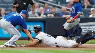 Next Story Image: Yankees star Stanton back on injured list with knee strain