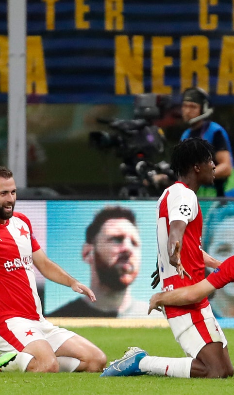 Arsenal 1-1 Slavia Prague: Gunners held in Europa League quarter-final  first leg, Football News