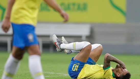 Ankle injury forces Neymar out of Brazil’s friendly match