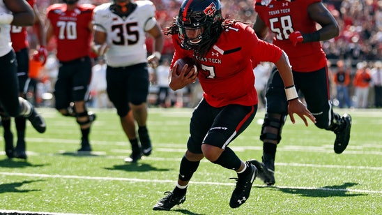 Duffey leads Texas Tech past No. 21 Oklahoma State 45-35