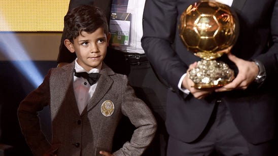 Cristiano Ronaldo, Jr. is a bigger superhero than his dad