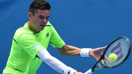 Milos Raonic prevails vs. qualifier Andrey Kuznetsov in Rotterdam