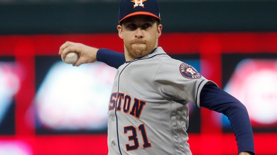 Perez pitches Twins past Astros 6-2 behind Schoop’s big HR