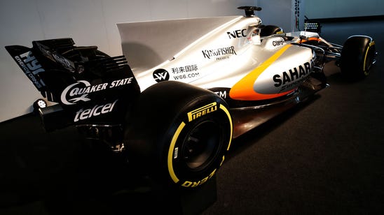 Photos of the new Force India F1 car