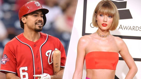 Anthony Rendon arrives at camp wearing his love for Taylor Swift