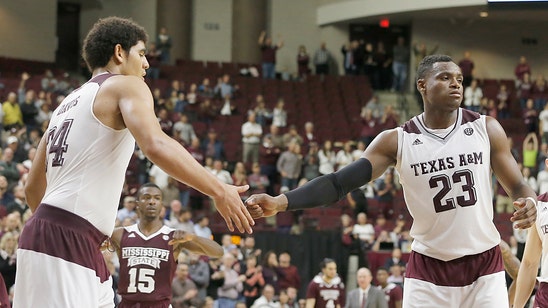 No. 21 Texas A&M hangs on to beat Mississippi State