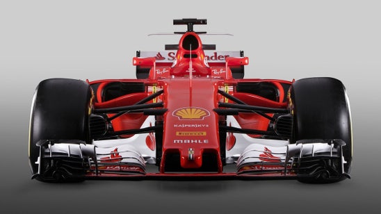 Photos of the Ferrari SF70H F1 car