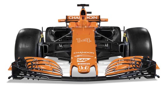 Photos of McLaren's 2017 F1 car