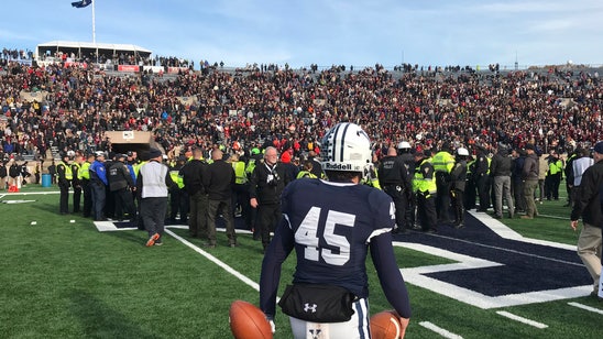 Harvard-Yale game delayed by student protest; 20-30 arrested