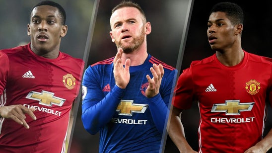 Who should Manchester United start at striker in Zlatan Ibrahimovic's absence?