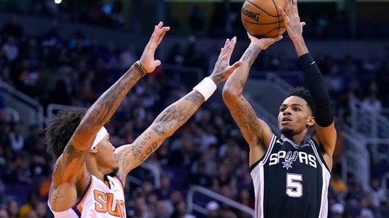 Spurs cough up big lead, recover for 120-118 win over Suns