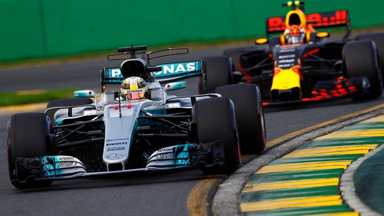 Starting lineup for the Australian GP