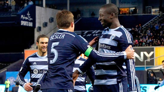 Sporting KC re-enact George Brett's infamous pine tar incident at Yankee Stadium