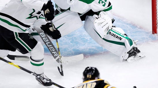Marchand scores in OT to lift Bruins over Stars 2-1