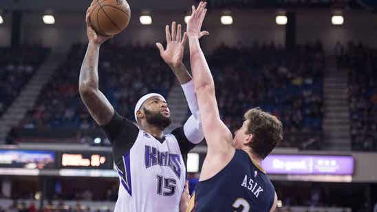 Cousins has 33 points, 19 boards, Kings top Thunder 116-104