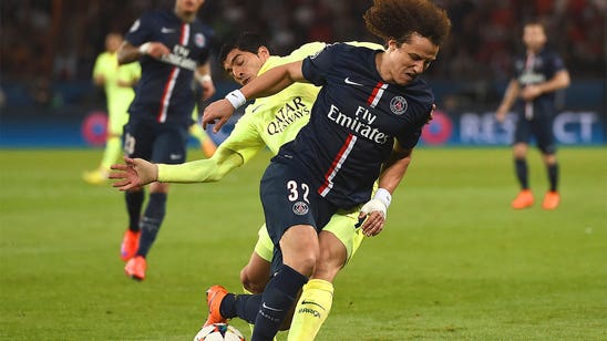 David Luiz gets skewered online after Suarez takes him to school